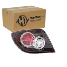 DIEDERICHS RÜCKLEUCHTE SCHWARZ TRANSPARENT RECHTS AUßEN passend für MAZDA 3