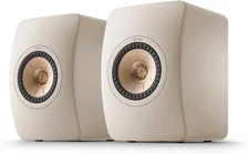 KEF LS50 META pr (Sand Shell) Stand mount/Bookshelf Speakers