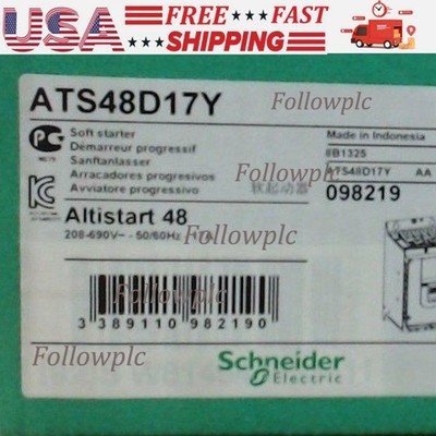 1Pc New In Box Soft Start ATS48D17Y One year warranty SN9T