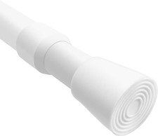 Short Tension Rod 16 to 28 Inche Small Shower Curtain Rods No Drilling