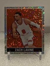 2025 Leaf National NCSS - Mini Orange Sparkle #48B-159 Zach LaVine 4/4