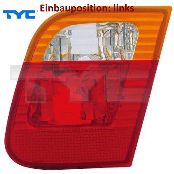 TYC 17-5222-01-9 Heckleuchte Links RüCklicht Hecklicht RüCkleuchte FüR BMW-image