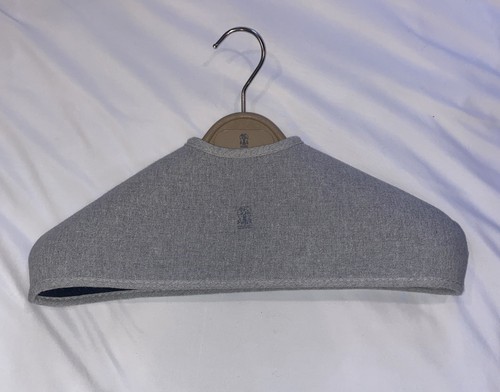 BRUNELLO CUCINELLI 16” Percha Antideslizante Con BOLSA DE ROPA 60x120cm - Imagen 4 de 6