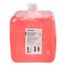 McKesson Ultrasound Gel Pink 5 Liter Jug 4962 1 Each 