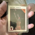 NBA Hoops McDonald's 1991-92 Michael Jordan Bulls #5 Base Set Card