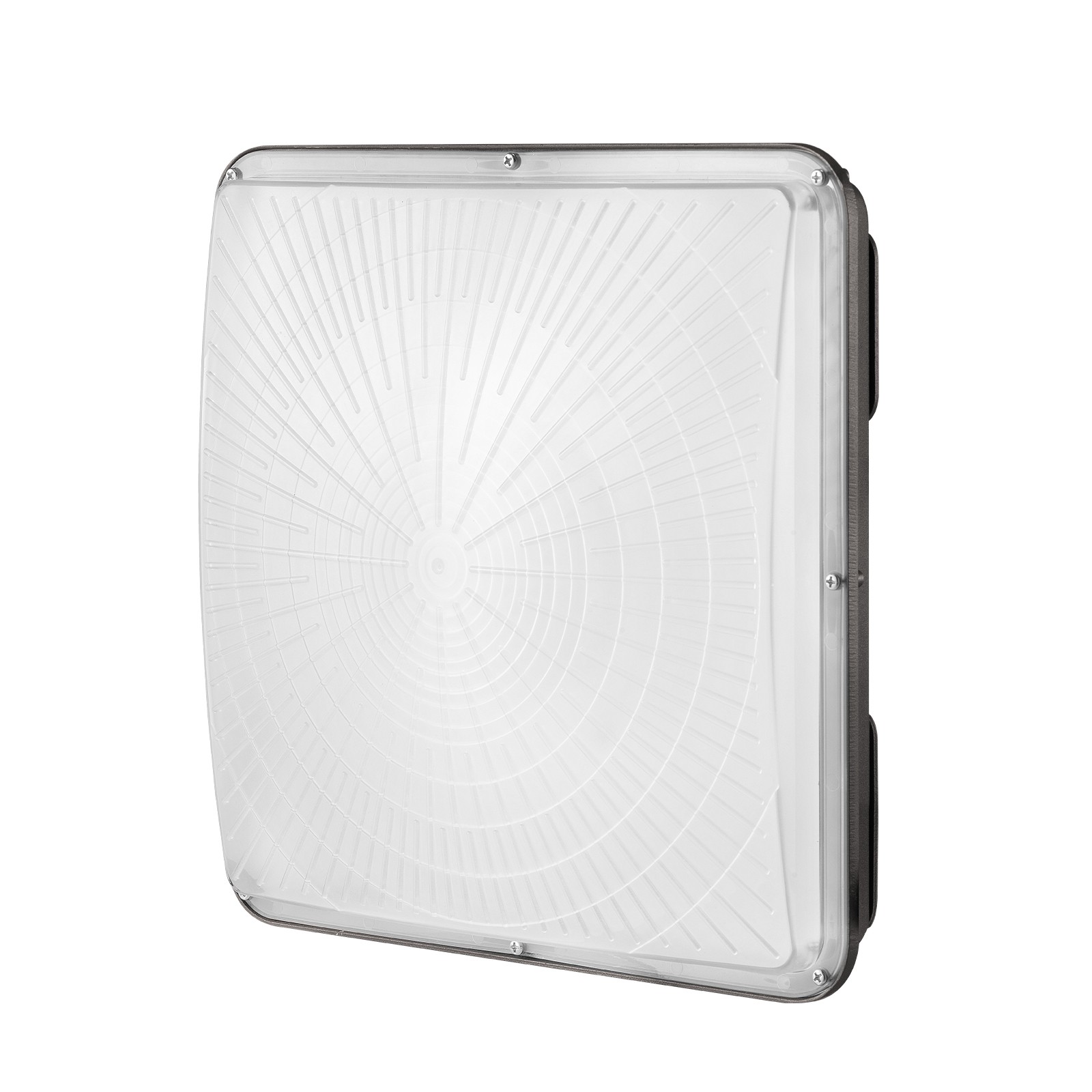 Lampe LED plafonnier VEVOR 150W en aluminium noir pour grands entrepôts industriels