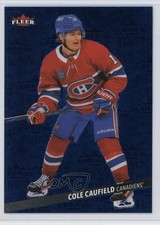 2025-26 Upper Deck Fleer Ultra Medallions Sapphire Blue 17/25 Cole Caufield j2d