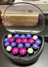 Remington Ionic Conditioning Hair Setter With Clips and 20 Velvet Hair Rollers