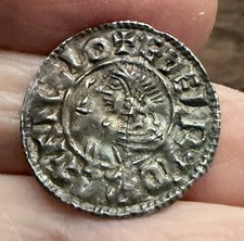 ANGLO SAXON AETHELRED II ‘THE UNREADY’ (978-1016) SILVER PENNY.