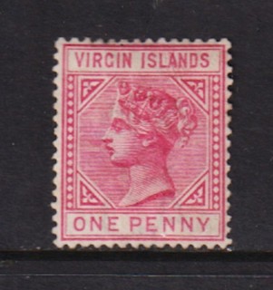 British Virgin Islands #14 mint cat. $ 50.00