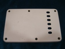 Late 1970's-1982 Fender Stratocaster Tremolo Cavity Cover Back Plate W/B/W