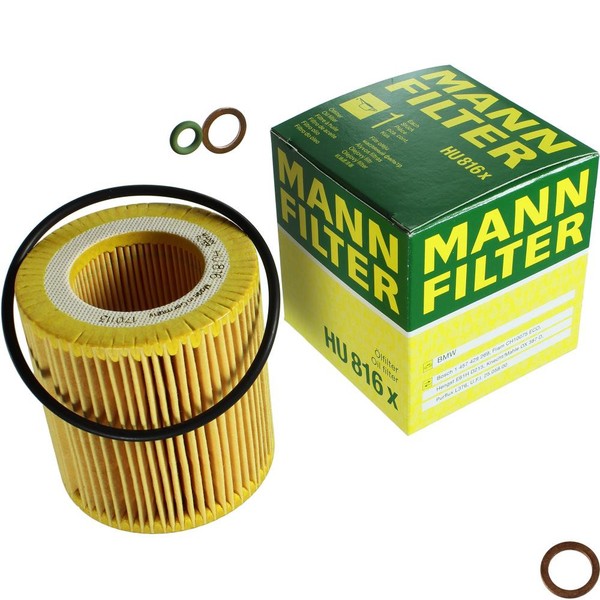 Mann-Filter ÖLfilter Mit Dichtung FüR BMW 3Er 325I 330I 335I 325Xi Z4 Roadster-image