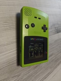 Nintendo Game Boy Color Kiwi Handheld System w game(CGB-001) TESTED & WORKING