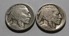 1914 & 1915 Buffalo Nickel - Mixed Condition - 140SA
