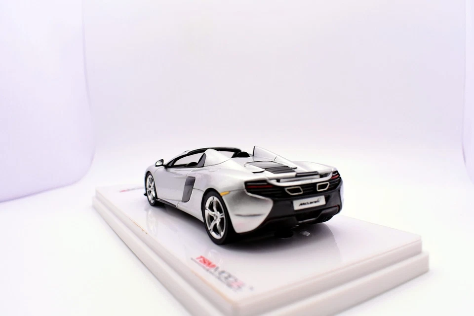Modellino auto scala 1:43 Mclaren 650S spider TSM modellismo statico collezione - Immagine 4 di 4