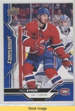 2018-19 Upper Deck Compendium Blue Paul Byron #217 READ 1hh