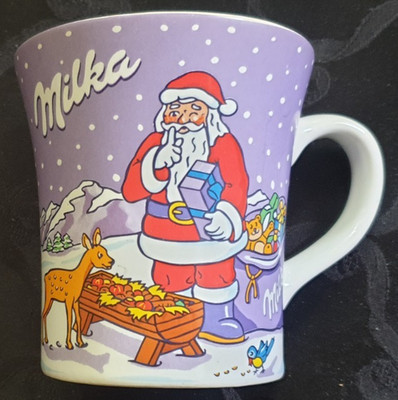 Milka  Kaffeebecher Weihnachtsbecher Edition 8