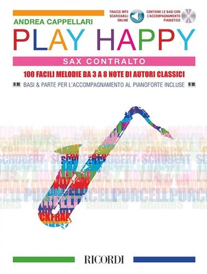 Play Happy (Sax Contralto) - edizione con CD e MP3 | Deutsch | 2020 | Ricordi