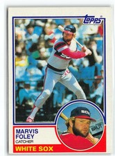Medias Blancas Marvis Foley 1983 #409