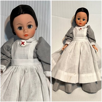 Madame Alexander CLARA BARTON DOLL 1130 Dress Slip Bloomers Stockings Shoes 9''