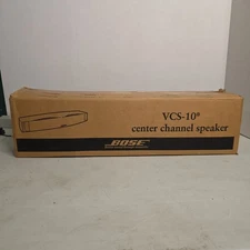 BOSE VCS-10 Center Channel Speaker Surround Sound - Silver - Open Box