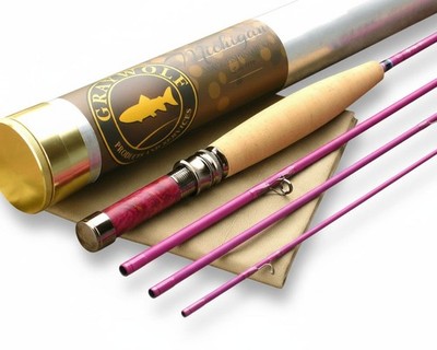 Graywolf Built Rodmaker UL Trout 8'4'' 2/3wt 4pc Fly Rod - Bag & Tube included!