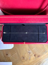 Cartier Symbol Bracelet, 18ct White Gold 11 brilliant cut diamonds 0.13 carats