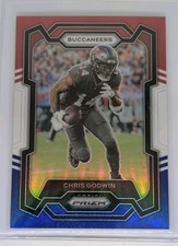 2023 Panini Prizm - Chris Godwin No.277 Red White & Blue Prizm Tampa Bay Buccs 