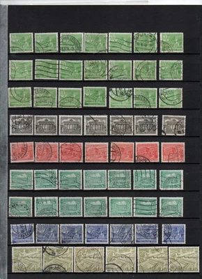 Berliner Bauten Freimarken Sammlung für den Spezialisten und Stempelsammler - Bild 1 von 2