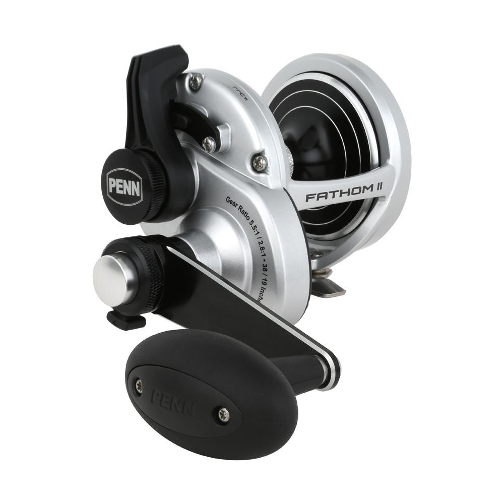 PENN Fathom II Lever Drag 2 Speed 40N LH / Multiplier Reel