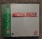 Metal Gear Solid PS1 PlayStation 1 Greatest Hits Complete CIB w/ Reg Card