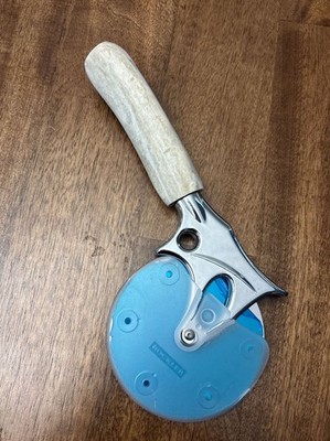 Rockler Heavy Duty Pizza Cutter with Custom Artisan Deer Antler Handle