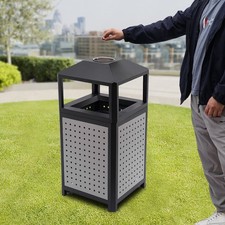 Industrial Waste Container Outdoor Trash Can ...
