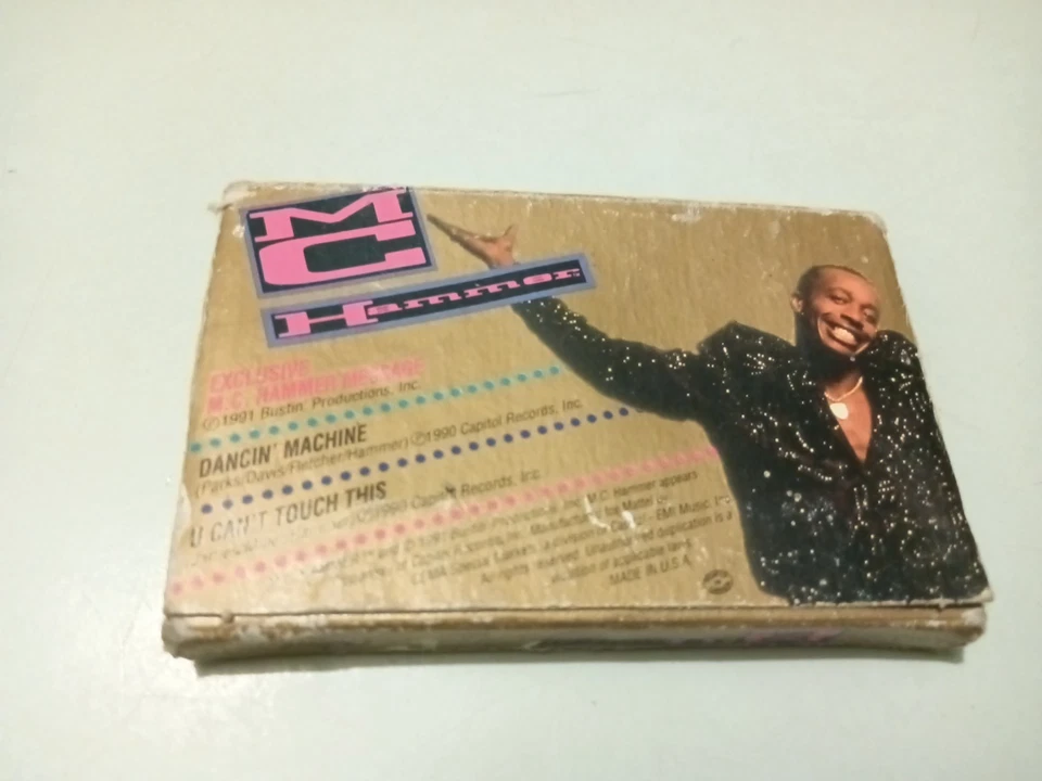 MC Hammer Cassette Tape 1991 Mattel Exclusive Bustin' Productions New Sealed - Image 2 of 4