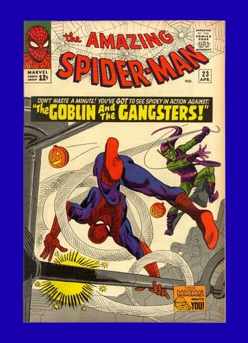 Amazing Spider-Man #23 - 3rd App of the Green Goblin - Ditko Cover 1965 9.6 NM+