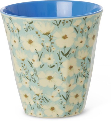Rice by Rice Melamine Cup With Summer Bloom Print Medium 250 Ml Größe Standard