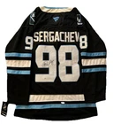 Mikhail Sergachev Signed Jersey Utah Mammoth Hockey Club Autographed PSA COA