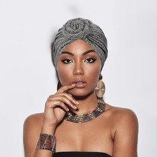 African Women Turban Caps Pre-Tied Twisted Turbans