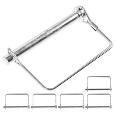6pcs Trailer Safety Pin Steel Locking Hitch Pin Trailer Hitch Coupler Pin