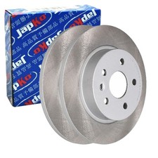 2X JAPKO BREMSSCHEIBEN HINTEN 268mm VOLL PASSEND FÜR CHEVROLET AVEO CRUZE TRAX