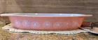 Pyrex Vintage Pink Daisy Casserole Dish 1 1/2 Qt  She's Cute!  See Description
