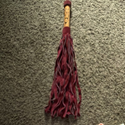 25” Genuine Cowhide Flogger (homemade) With Skilled Craftsmanship has 27 Falls