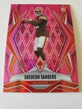 2025 Panini Phoenix - Rookies Shedeur Sanders #154 Pink Hyper /299 (RC) 🔥 🔥 