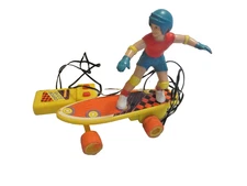 Radio Shack Skateboard  Guy, battery/wire controlled toy. 1980s