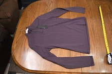 Cavalleria Toscana NEW Mini CT Flock Print Tech Wool shirt, Wine, XL, $220