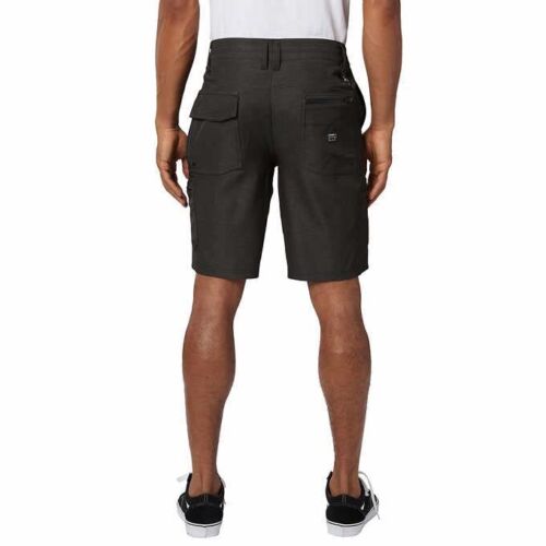 Mens Curl Hybrid Shorts, Black, 32 - Picture 2 of 5