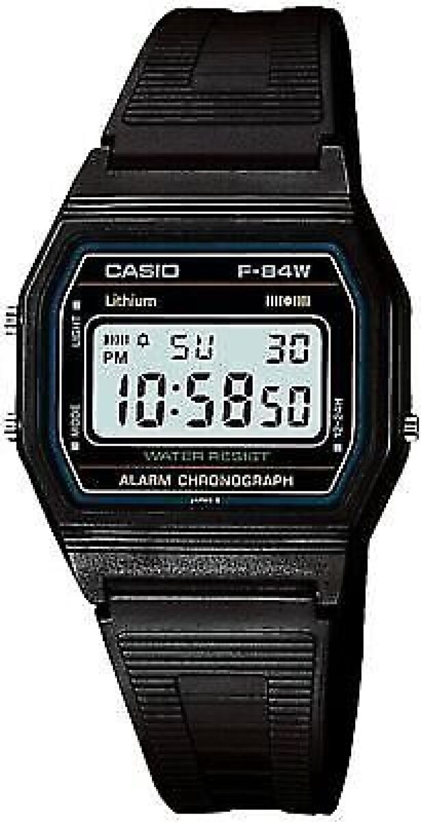 CASIO F-84W-1QJH Black Light Men's Standard Digital CASIO F-84W-1QJH Black Light Men's Standard Digital