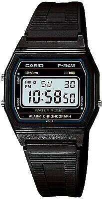 CASIO F-84W-1QJH Black Light Men's Standard Digital