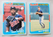 1989 Fleer Baseball's Exciting Stars #1-44  Baseball Card Pick one