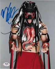 Finn Balor NXT WWE Demon Signed Autograph 8X10 photo #7 w/ PSA COA